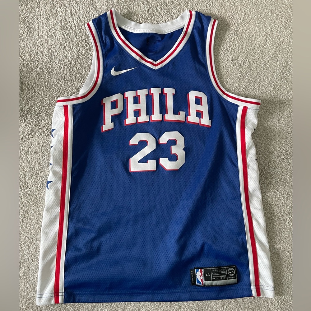 Nike Jimmy Butler Philadelphia 76ers Dri-Fit Jersey Men Large